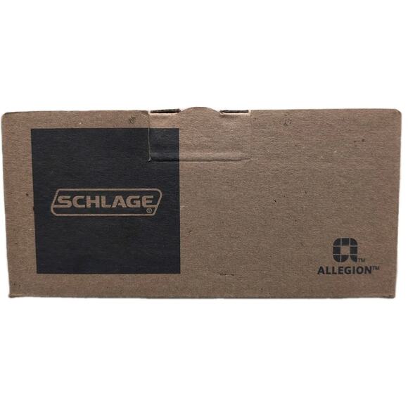 Schlage Matte Black Non Locking Door Lever Handle Passage Hall/Closet [84] - Picture 1 of 9